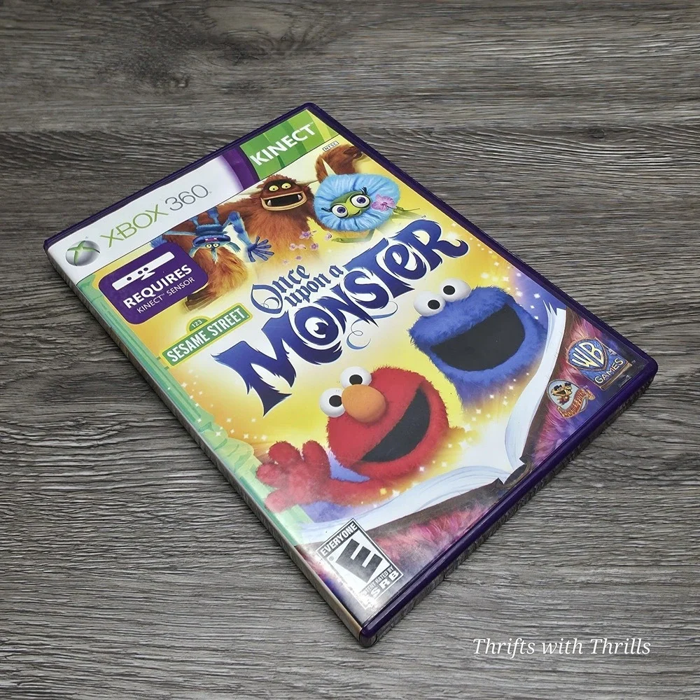Sesame Street: Once Upon a Monster‎ (Microsoft Xbox 360, 2011)